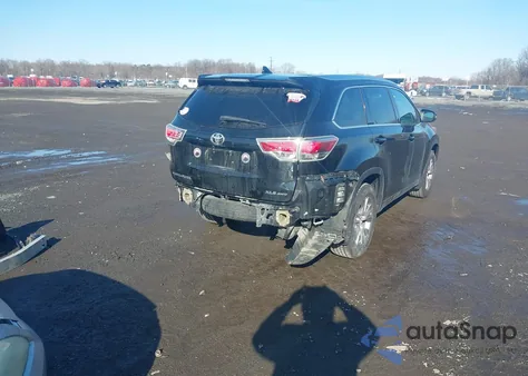 2015 Toyota Highlander Xle V6 from USA, damaged, VIN 5TDJKRFH5FS143130